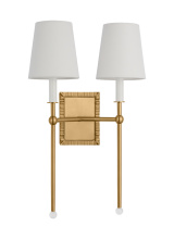 Visual Comfort & Co. Studio Collection AW1202BBS - Baxley Double Sconce